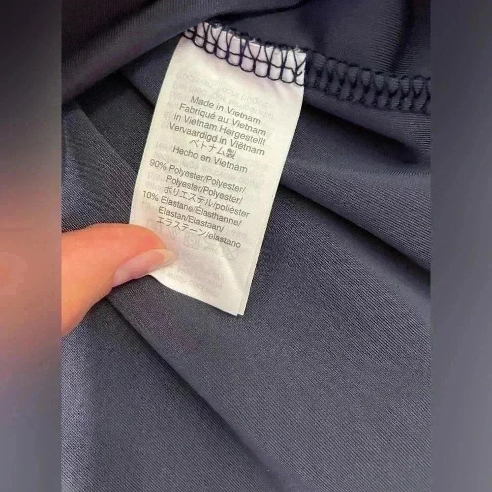 MADEWELL Women’s XS Blue Velvet Ruffle-Sleeve Tee - Picture 8 of 10